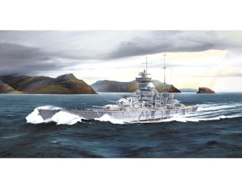 Przejdź do produktu TRUMPETER 05766 - 1:700 German cruiser Prinz Eugen 1942