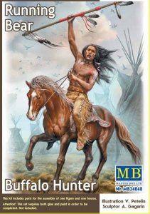 MASTER BOX 24048 - 1:24 Buffalo Hunter - Running Bear