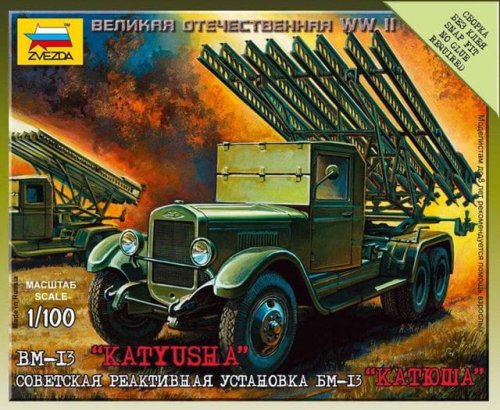 Przejdź do produktu ZVEZDA 6128 - 1:100 BM-13 Katyusha