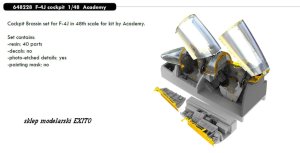 EDUARD 648228 - 1:48 F-4J cockpit