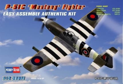 Przejdź do produktu HOBBY BOSS 80243 - 1:72 P-51 C Mustang