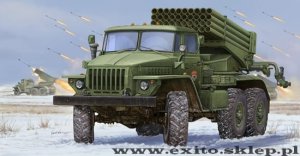 TRUMPETER 01013 - 1:35 Russian BM-21 Grad Multiple Rocket Launcher