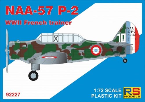 Przejdź do produktu RS MODELS 92227 - 1:72 NAA-57 P-2 WWII French Trainer