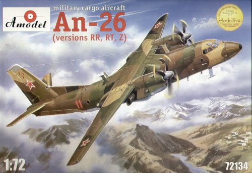 Przejdź do produktu AMODEL 72134 - 1:72 Antonov An-26 RR/RT/Z