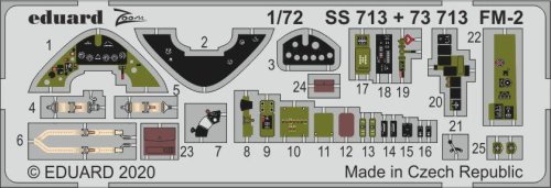 Przejdź do produktu EDUARD SS713 - 1:72 FM-2 Wildcat