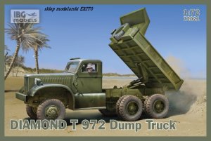 IBG 72021 - 1:72 Diamond T 972 Dump Truck