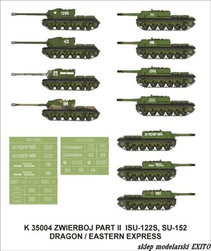 Przejdź do produktu MONTEX K35004 - 1:35 ISU-122S , ISU-152