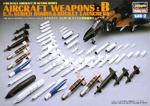 Przejdź do produktu HASEGAWA X4802 - 1:48 U.S.Aircraft Weapons B - Guided Bombs & Rocket Launchers