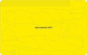 EDUARD CX425 - 1:72 Spitfire camo scheme B