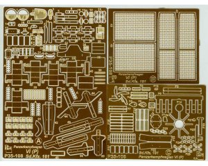 PART P35108 - 1:35 Pz.Kpfw. VI Tiger (P)