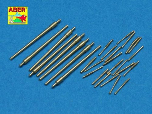 Przejdź do produktu ABER 1:350L-49  - 1:350 Set of barrels 100mm x 8; 25mm x 20 for Japan Navy Akizuki class Destroyer