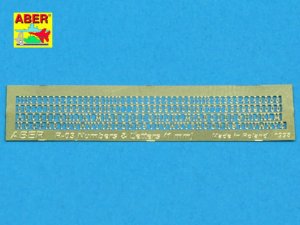 ABER R-03  - Letters & Numbers (1 mm high)