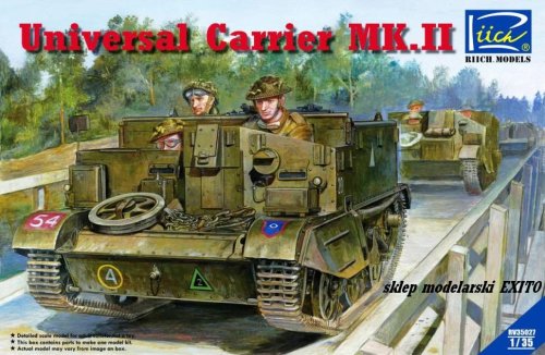 Przejdź do produktu RIICH MODELS 35027 - 1:35 Universal Carrier Mk.II ( Full Interior)