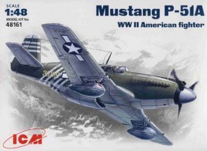 ICM 48161 - 1:48 Mustang P-51 A WWII US Air Forces fighter