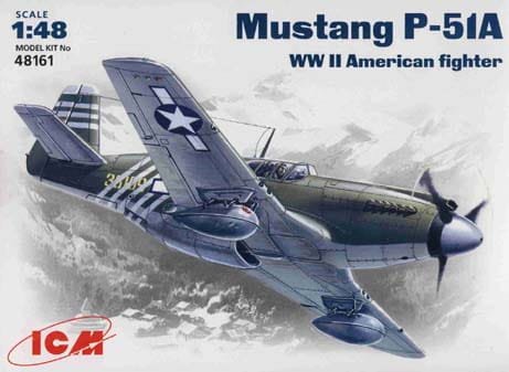 Przejdź do produktu ICM 48161 - 1:48 Mustang P-51 A WWII US Air Forces fighter