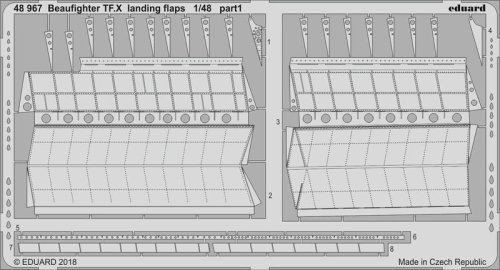 Przejdź do produktu EDUARD 48967 - 1:48 Beaufighter TF.X landing flaps