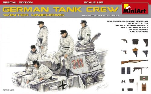 Przejdź do produktu MINIART 35249 - 1:35 German tank crew. Winter uniforms - Special Edition