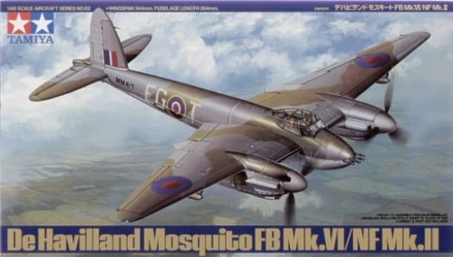 Przejdź do produktu TAMIYA 61062 - 1:48 De Havilland Mosquito FB Mk.VI / NF Mk.II