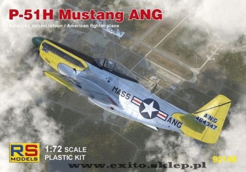 Przejdź do produktu RS MODELS 92148 - 1:72 P-51 H Mustang - ANG
