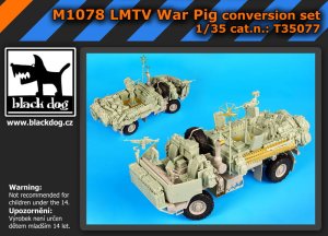 BLACK DOG T35077 - 1:35 M1078 LMTV War Pig conversion set