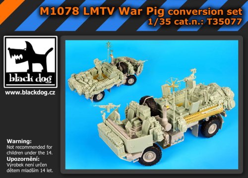 Przejdź do produktu BLACK DOG T35077 - 1:35 M1078 LMTV War Pig conversion set