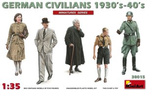 MINIART 38015 - 1:35 German Civilians 1930s-40s