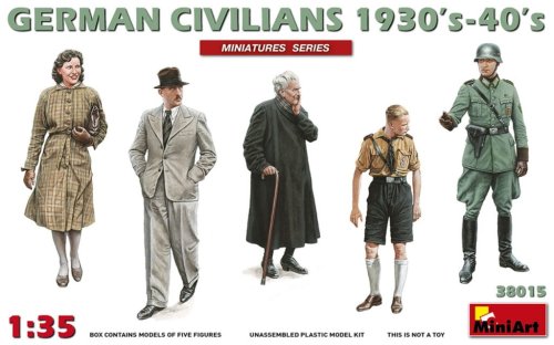 Przejdź do produktu MINIART 38015 - 1:35 German Civilians 1930s-40s