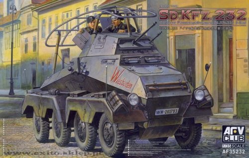 Przejdź do produktu AFV CLUB 35232 - 1:35 Sd.Kfz 232 8-rad Early Type