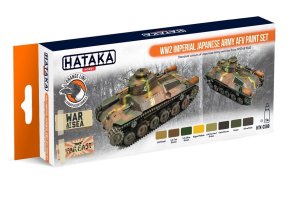 HATAKA CS69 - Zestaw farb WW2 Imperial Japanese Army AFV