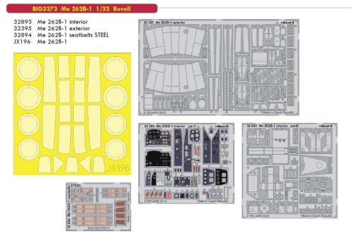 Przejdź do produktu EDUARD BIG3373 - 1:32 Me 262B-1