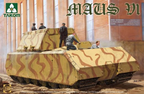 Przejdź do produktu TAKOM 2049 - 1:35 Maus V1 WWII German Super Heavy Tank