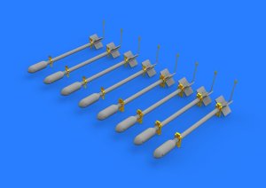 EDUARD 648394 - 1:48 British Rocket Projectiles RP-3 60lb S.A.P.
