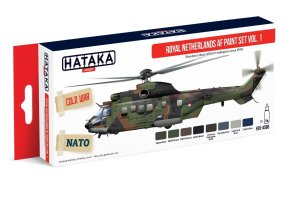 HATAKA AS80 - Zestaw farb Royal Netherlands AF vol. 1