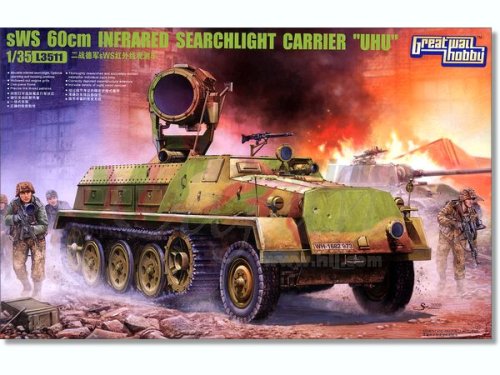 Przejdź do produktu GREAT WALL HOBBY 3511 - 1:35 sWS 60cm Infrared Searchlight Carrier UHU