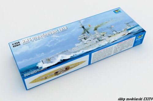 Przejdź do produktu TRUMPETER 05330 - 1:350 HMS Dreadnought 1918