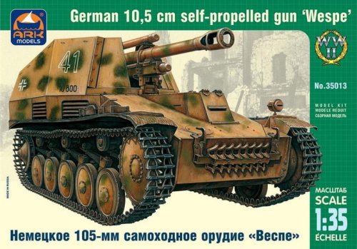 Przejdź do produktu ARK MODELS 35013 - 1:35 German 10.5 cm SPG Wespe