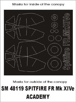 Przejdź do produktu MONTEX SM48119 - 1:48 Spitfire FR XIV e