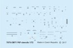 EDUARD D72014 - 1:72 F6F stencils