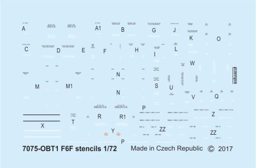 Przejdź do produktu EDUARD D72014 - 1:72 F6F stencils