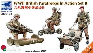 BRONCO CB 35192 - 1:35 WWII British Paratroops in Action Set B
