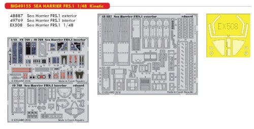 Przejdź do produktu EDUARD BIG49155 - 1:48 Sea Harrier FRS.1
