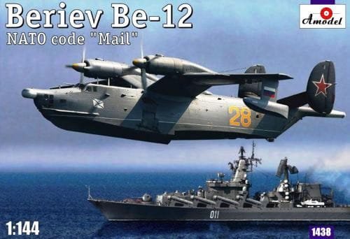 Przejdź do produktu AMODEL 1438 - 1:144 Beriev Be-12 NATO code Mail