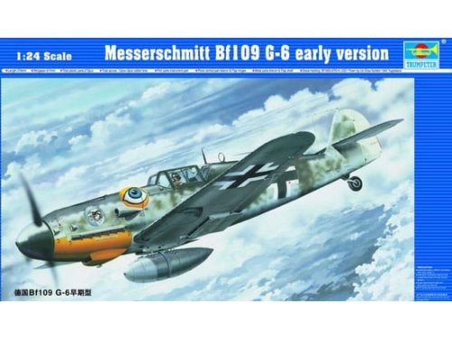 Przejdź do produktu TRUMPETER 02407 - 1:24 Messerschmitt Bf-109 G-6 Early