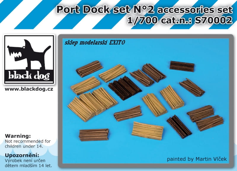 Przejdź do produktu BLACK DOG S70002 - 1:700 Port Dock set N°2 accessories set