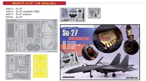 Przejdź do produktu EDUARD BIG49172 - 1:48 Su-27