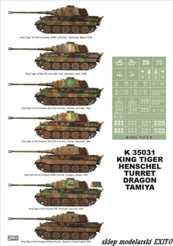 Przejdź do produktu MONTEX K35031 - 1:35 Pz.Kpfw.VI Ausf.B Kingtiger
