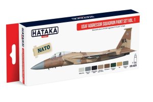 HATAKA AS29 - Zestaw farb USAF Aggressor Squadron vol. 1