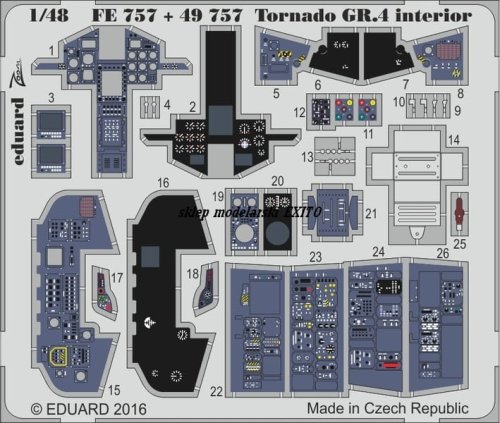 Przejdź do produktu EDUARD FE757 - 1:48 Tornado GR.4 interior