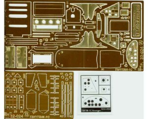 PART S32024 - 1:32 TBF/M-1C Avenger