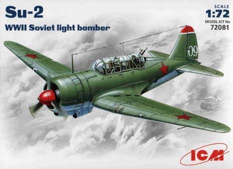Przejdź do produktu ICM 72081 - 1:72 Su-2, WWII Soviet Light Bomber